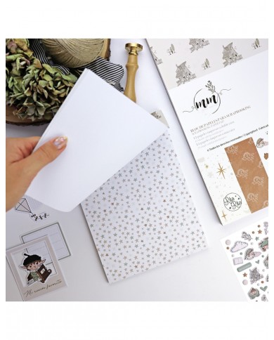 Bloc de papeles 15x20cmts  My Home, de Mamen Montero