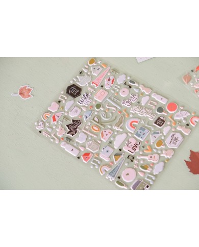 Pegatinas Puffy colección Salvaje de Mintopia