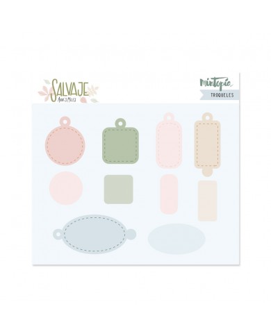 Troquel Mini Etiquetas SALVAJE VVMT024031