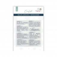 Sellos de Scrapbooking Definiciones ESP - Entrega Especial  Cocoloko