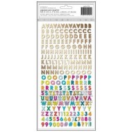 Alfabeto Sticker con foam PAIGE EVANS – SPLENDID THICKERS ALPHA SET
