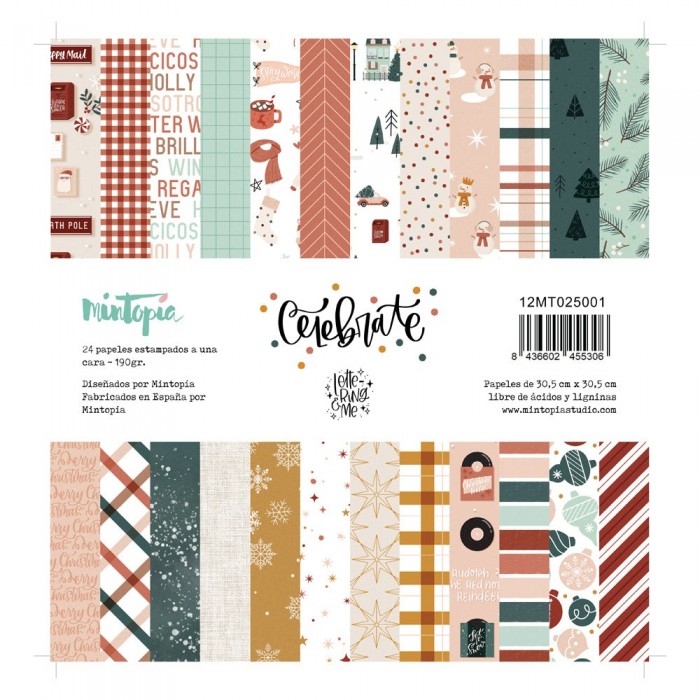Stack 12x12 CELEBRATE Mintopia