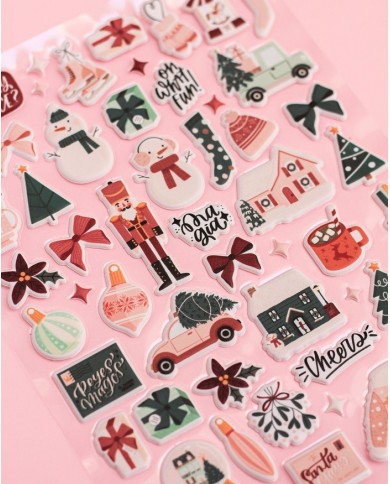 Pegatinas puffy ilustraciones CELEBRATE de Mintopía