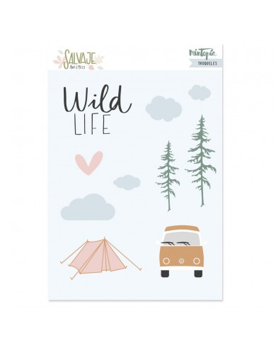 Troquel Happy Camper SALVAJE