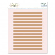 Placa Hot Foil rayada SALVAJE VVMT024036