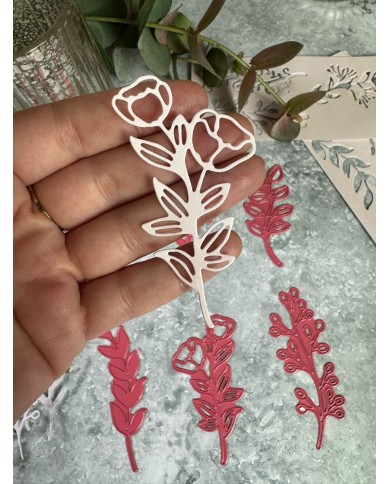 Troqueles botanicos Scrapdona by Myhappyspot