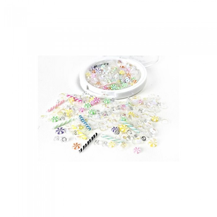 Lentejuelas y adornos Birthday Candles Picket Fence