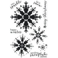 Sello HeroArts Snowflake CM554 Color Layering Snowflake