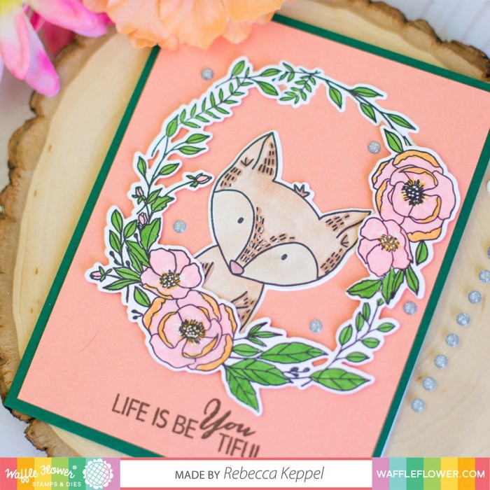 Sello Be Her Stamp Set Waffle Flower