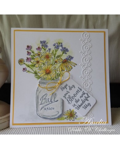 Sello de Polimero Craft Consortium A5 Clear Stamps CCSTMP006