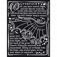 Stamperia Stencil 5.90"X7.87"