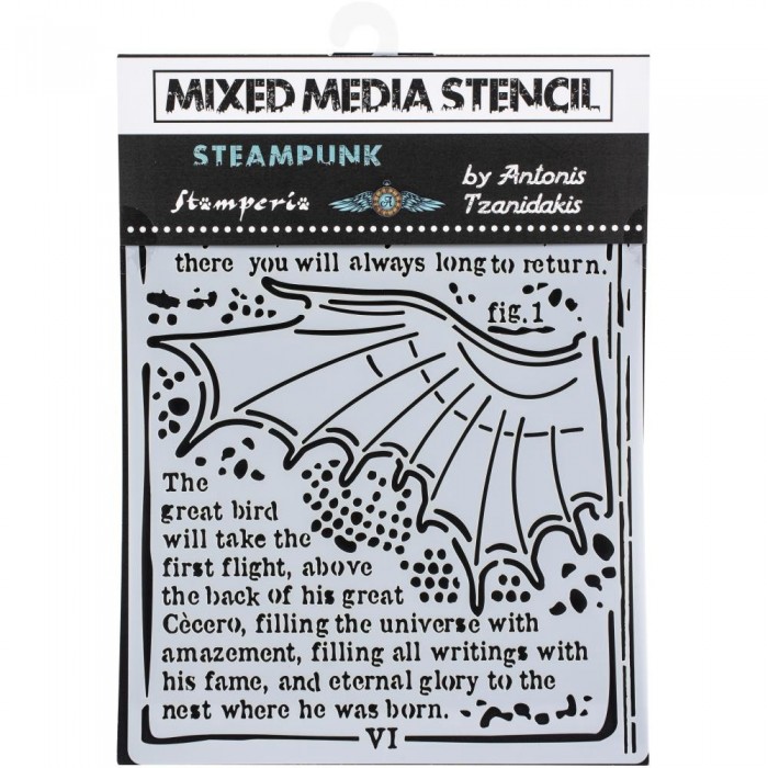 Stamperia Stencil 5.90"X7.87"