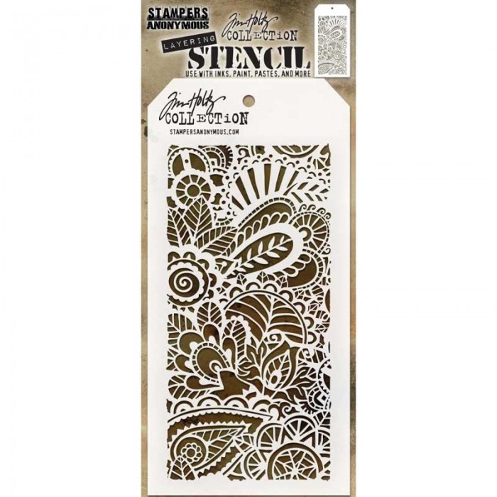 TIM HOLTZ STENCIL DOODLE ART1 THS141