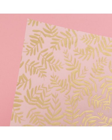 Vellum con foil dorado Round Trip 34013656