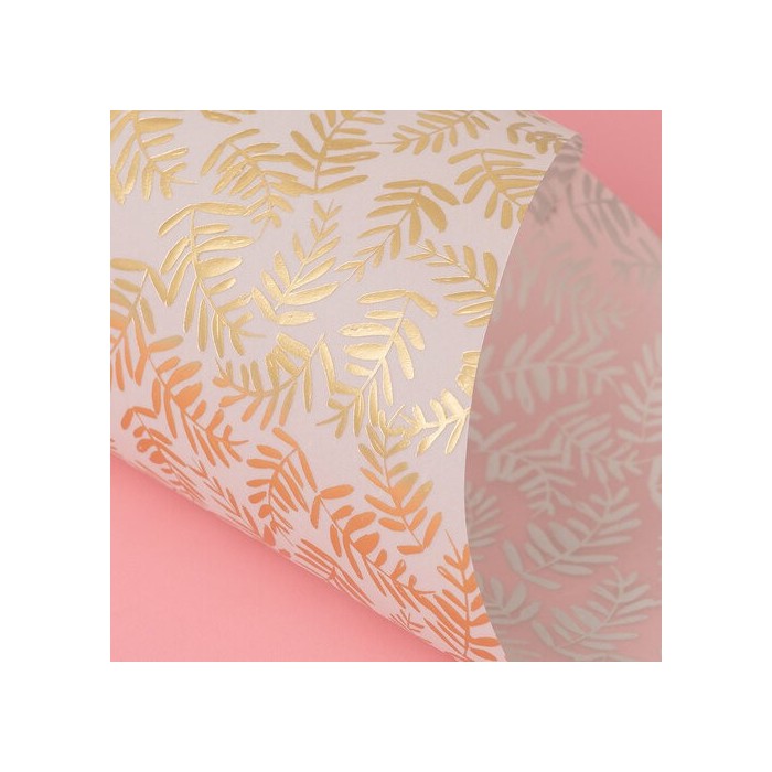 Vellum con foil dorado Round Trip 34013656
