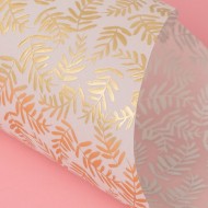 Vellum con foil dorado Round Trip 34013656