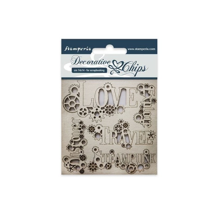 Troquelados decorativos en chipboard o carton prensado SCB36