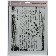 Stencil Dress my craft DMC01 tamaño A4