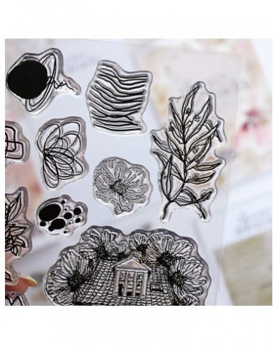 Set de sellos para Art Journal, de Vero Ilustrada visse/001