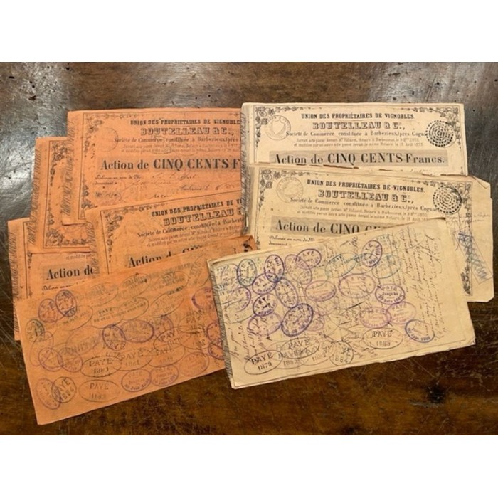 Acciones del Siglo XIX ACC0001Originales  V.A.E. (Veritable Antique Elements) -