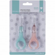 KIT Cúter de Dedo Rotatorio 360º Rosa + Cúter dedo estilete Artis Decor