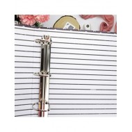Carpeta 9x12 binder Corazones Aluacid