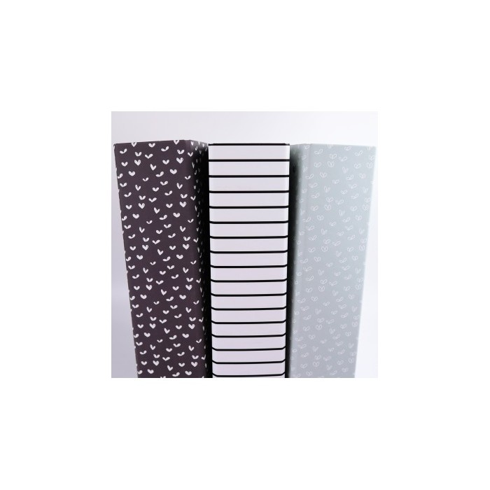 Carpeta 9x12 binder Corazones Aluacid