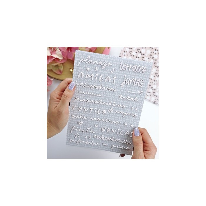 En femenino puffy stickers Aluacid