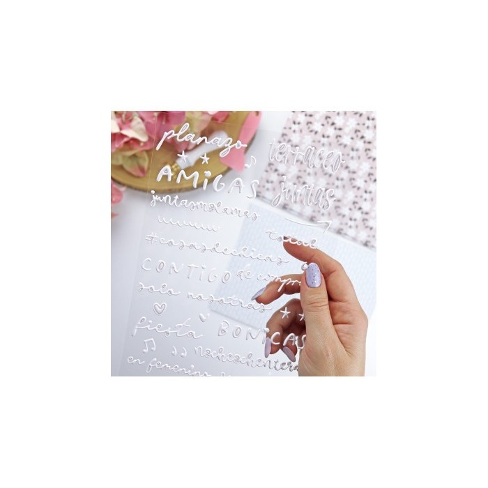 En femenino puffy stickers Aluacid