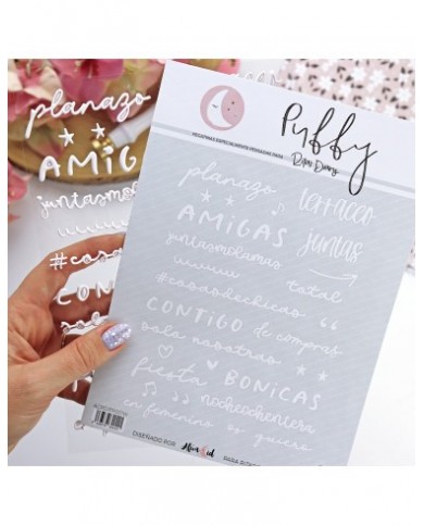 En femenino puffy stickers Aluacid