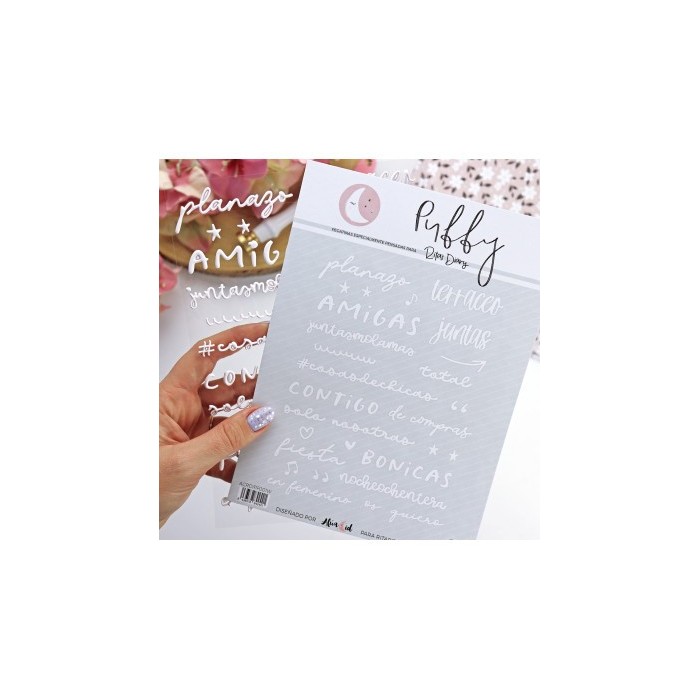 En femenino puffy stickers Aluacid