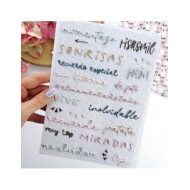 Sin Filtros Coloridas puffy stickers Aluacid