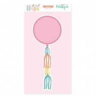 Troquel globo shaker Un día especial de Mintopía