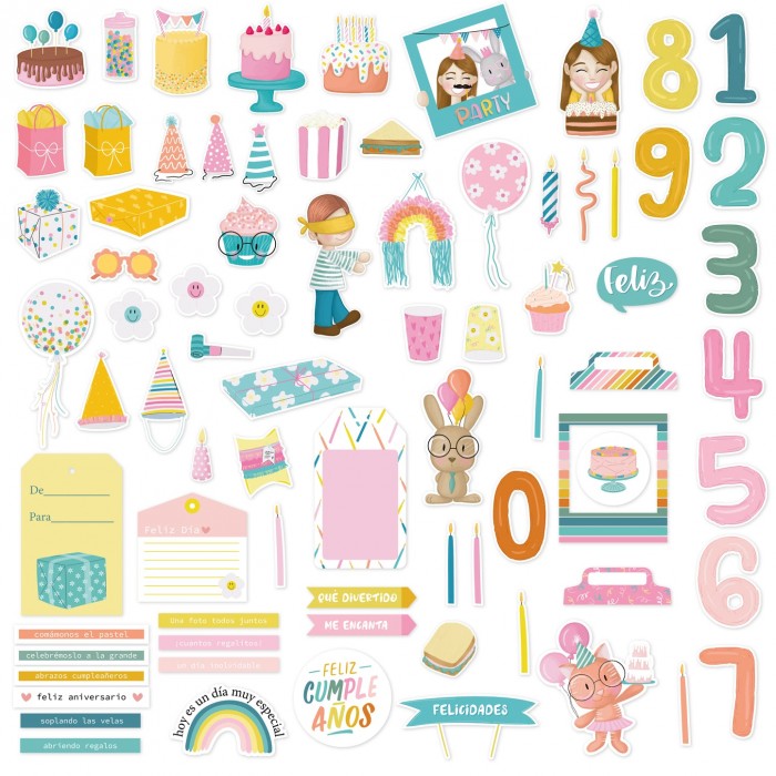 Die cuts Un día especial de Mintopía