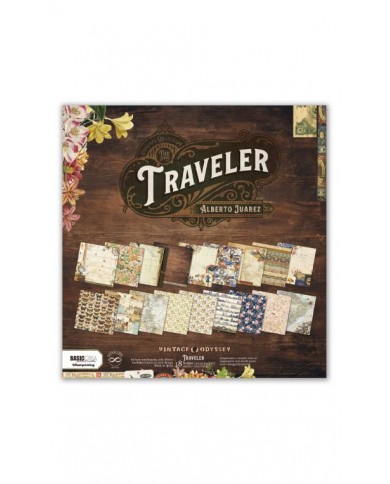 Colección de Papeles Traveler 30x30 cmts