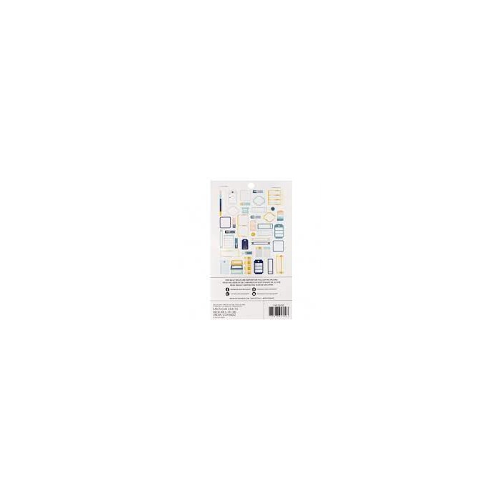 Recortables con diseño TAGS con foil HeidiSwapp SAILOR
