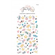 Puffy Stickers Siempre Jane