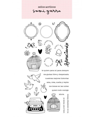 Sellos acrílicos Siempre Jane