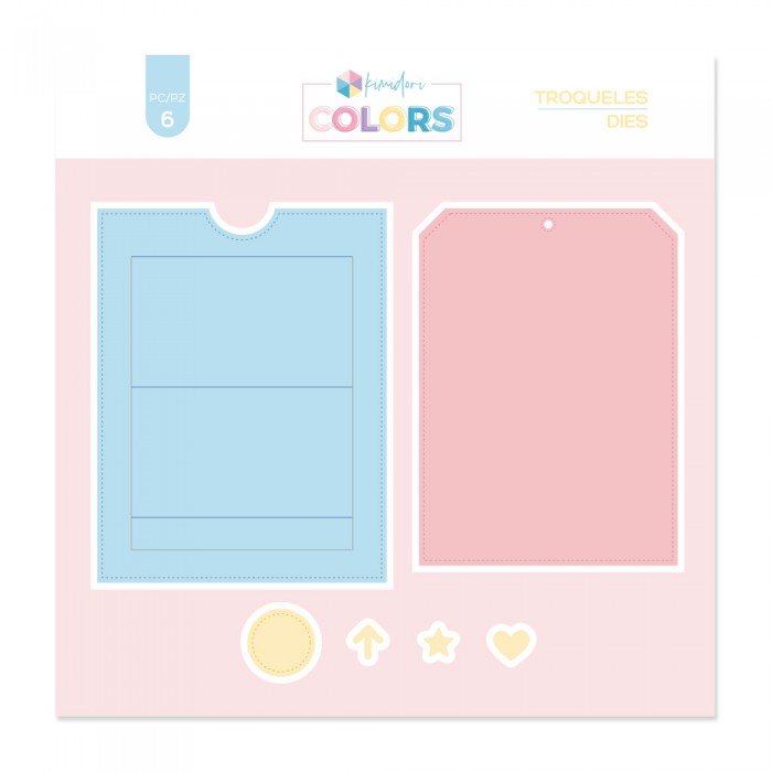 Troquel Kimidori Colors Tarjeta Pop Up