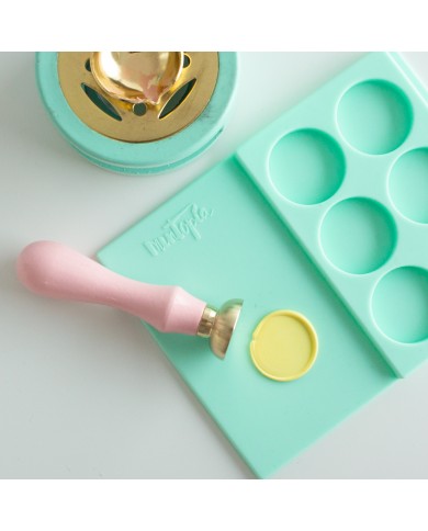 Sello de lacre sin mango neutro 3 cmts de Mintopía