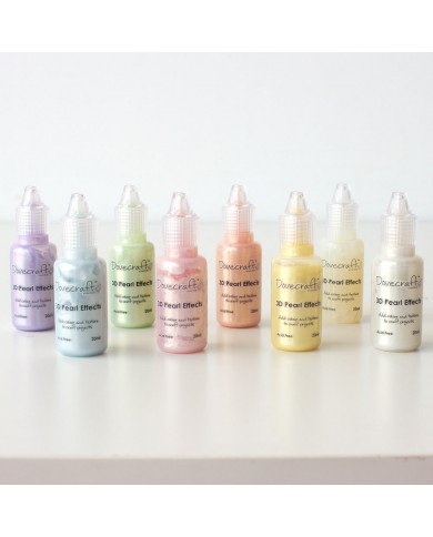 Set 3D Pearl Effects colores Pastel 8 piezas