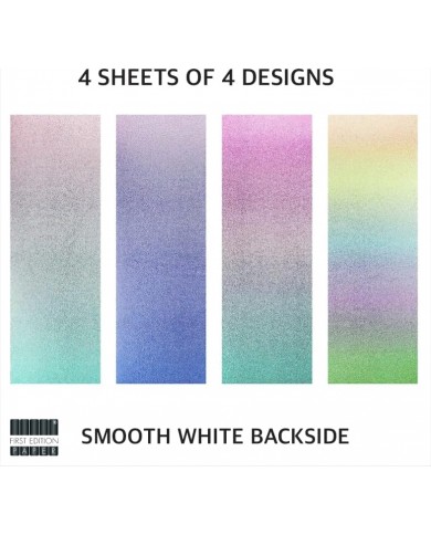 First Edition Pad Premium A4 Glittered Paper Pastel Ombre