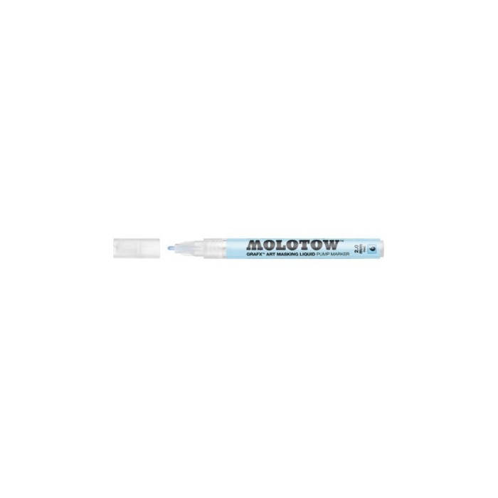 Molotow Masking Fluid Refillable Marker 2mm Round Nib