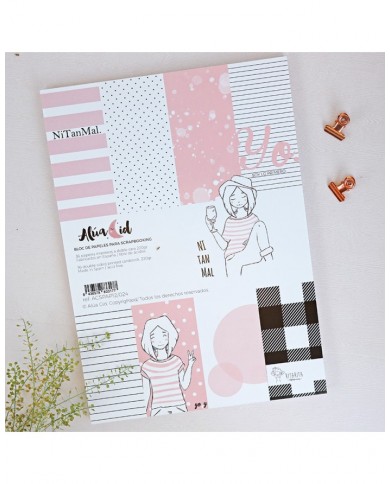 Alúa Cid Bloc de Papeles Ni tan mal 22x30 cmts