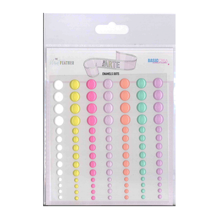 ERES ARTE Enamel dots - Adela - The_mint_feather