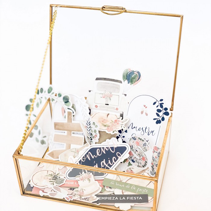 Set de Die Cuts Palabras/Boda Amore Cocoloko