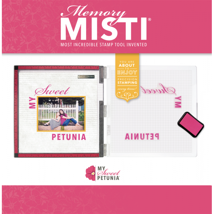 MISTI Placa para estampar SweetPetunia XL