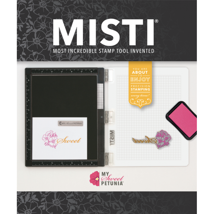 MISTI Placa para estampar SweetPetunia Original Color Negro