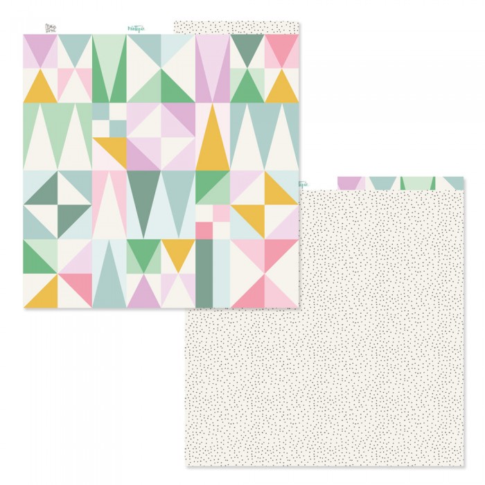 Stack 12"x12" Main Street de Mintopía