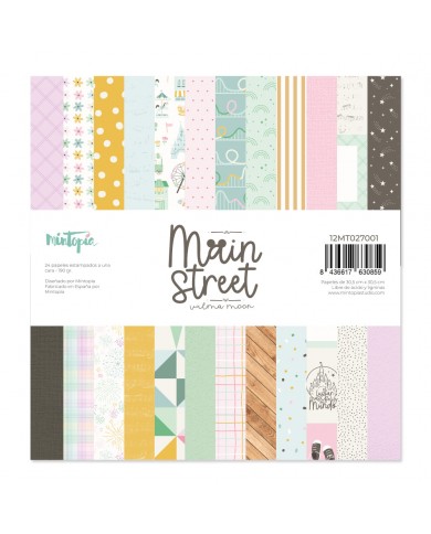 Stack 12"x12" Main Street de Mintopía
